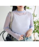 【フリークスストア/FREAK'S STORE】のシアーラメトップス 25SS 人気、トレンドファッション・服の通販 founy(ファニー) ファッション Fashion レディースファッション Fashion for Women トップス・カットソー Cut & Sew Tops 2025年 2025 2025春夏・S/S Spring/Summer 2025 SS25 インナー Innerwear ジャケット Jacket, Outerwear スウェット / スエット Sweatshirt, Sweatwear フェミニン Feminine, Girly ミックス Mix, Mixed Style 夏 Summer S/S・春夏 SS, Spring/Summer, Warm Season thumbnail パープル|ID: prp329100004723317 ipo3291000000034136723