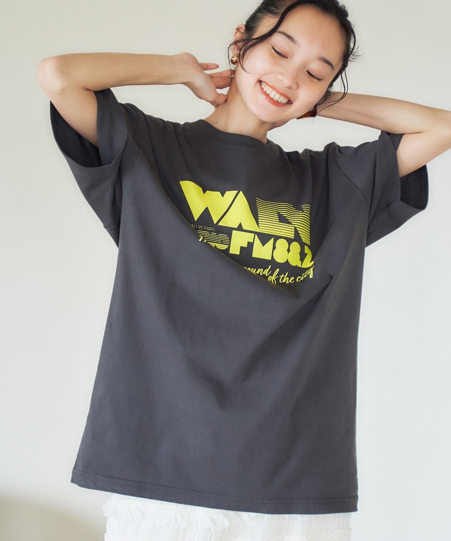 【コーエン/COEN】のROCK STANLEY(ロックスタンレー)別注 RADIO-Tシャツ インテリア・キッズ・メンズ・レディースファッション・服の通販 founy(ファニー) 　ファッション　Fashion　レディースファッション　Fashion for Women　トップス・カットソー　Cut & Sew Tops　シャツ・ブラウス・オフィスカジュアル　Elegant Blouses & Button-Ups　ロングTシャツ・Tシャツ　Longline T-Shirts & Tees　カーゴパンツ　Cargo Pants, Utility Pants　シンプル　Simple, Minimal　ジャケット　Jacket, Outerwear　スラックス　Slacks, Dress Pants　デニム　Denim, Jeans Material　フロント　Front, Front Design　プリント　Print, Printed Pattern　別注　Limited Edition, Custom Order　リラックス　Relax, Relaxed Fit　ロング　Long, Long-Length　その他3|ID: prp329100004723324 ipo3291000000034248185