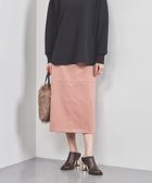 【ユナイテッドアローズ/UNITED ARROWS】のスエードライク ロング タイトスカート LT.PINK|ID: prp329100004723333 ipo3291000000034632030