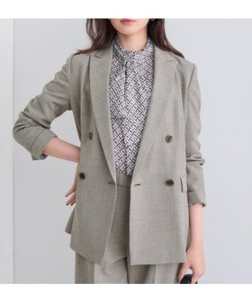 【インディヴィ/INDIVI】の【洗える/セットアップ可能】凹凸ストレッチ素材ダブルジャケット 人気、トレンドファッション・服の通販 founy(ファニー) ファッション Fashion レディースファッション Fashion for Women アウター Coat / Outerwear Collection レディースジャケット・軽アウター Jackets 洗える Machine Washable シンプル Simple, Minimal ジャケット Jacket, Outerwear ストレッチ Stretch, Stretchy Fabric スマート Smart, Elegant セットアップ Set-Up, Coordinated Outfit ダブル Double, Double-Breasted トレンド Trend, Trending Now バランス Balance, Style Balance ポケット Pocket, Pocket Detail メランジ Melange, Mixed Yarn おすすめ Recommended / Our Picks 夏 Summer ビジネス 仕事 通勤 Business / Work / Commuting |ID:prp329100004723340