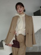 【アニュアンス/anuans】のベーシックダブルジャケット 人気、トレンドファッション・服の通販 founy(ファニー) ファッション Fashion レディースファッション Fashion for Women アウター Coat / Outerwear Collection レディースジャケット・軽アウター Jackets インナー Innerwear クラシカル Classical, Vintage-Inspired シンプル Simple, Minimal ジャケット Jacket, Outerwear ダウン Down, Puffer ベーシック Basic, Essential thumbnail BEIGE|ID: prp329100004723371 ipo3291000000034332173