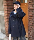 【フリークスストア/FREAK'S STORE】の3WAY ウール ミドル ジャケット/ウールコート 25AW ネイビー|ID: prp329100004723420 ipo3291000000034478930