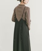 【アイテムズアーバンリサーチ/ITEMS URBAN RESEARCH】のウールライクキャミワンピース BLK|ID: prp329100004723428 ipo3291000000034633640