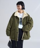 【フリークスストア/FREAK'S STORE】のリバーシブル ボアジャケット/裏フリース ジャケット 25AW 人気、トレンドファッション・服の通販 founy(ファニー) ファッション Fashion レディースファッション Fashion for Women アウター Coat / Outerwear Collection レディースジャケット・軽アウター Jackets 2025年 2025 2025-2026秋冬・A/W Autumn/Winter 2025–26 AW25–26 冬 Winter / This Winter おすすめ Recommended / Our Picks ジャケット Jacket, Outerwear ツイル Twist, Twisted Detail ハイネック High Neck, Mock Neck ポケット Pocket, Pocket Detail ミリタリー Military, Army Style リバーシブル Reversible, Two-Sided A/W・秋冬 Autumn/Winter 防寒 Cold Protection, Winter-Ready thumbnail オリーブ|ID: prp329100004723438 ipo3291000000034655437