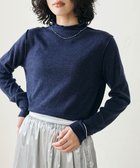 【ラナン/Ranan】のニットライク!メロウ使いフリルプルオーバー ネイビー|ID: prp329100004723446 ipo3291000000034284008