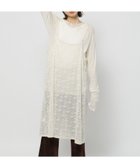 【ニコアンド/niko and】の3WAYベロアレースキャミワンピース 人気、トレンドファッション・服の通販 founy(ファニー) ファッション Fashion レディースファッション Fashion for Women ワンピース Dresses キャミソールワンピース Camisole Dresses おすすめ Recommended / Our Picks キャミワンピース Cami Dress, Slip Dress シアー Sheer, See-Through デニム Denim, Jeans Material フロント Front, Front Design ベロア Velour, Soft Velvet ミックス Mix, Mixed Style レース Lace, Lace Fabric エレガント 上品 Elegant 今季 This Season, Current Season thumbnail アイボリー|ID: prp329100004723458 ipo3291000000035178794