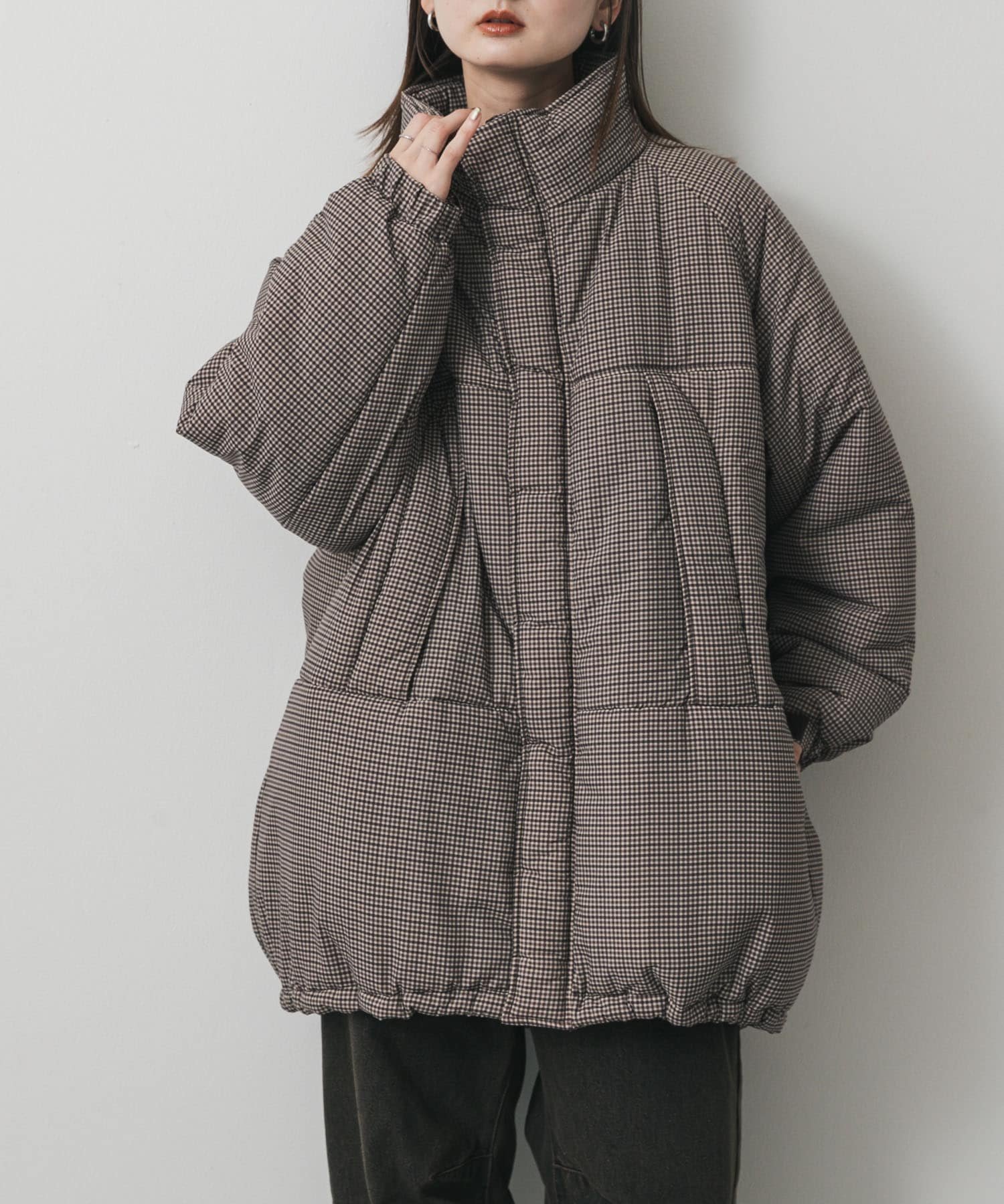 【センスオブプレイス/SENSE OF PLACE by URBAN RESEARCH】の『UR TECH』モンスターコート インテリア・キッズ・メンズ・レディースファッション・服の通販 founy(ファニー) 　ファッション　Fashion　レディースファッション　Fashion for Women　アウター　Coat / Outerwear Collection　コート・ロングコート・ピーコート　Long Coats, Peacoats & More　春　Spring　ブルゾン　Blouson, Bomber Jacket　ルーズ　Loose, Oversized　A/W・秋冬　Autumn/Winter　冬　Winter / This Winter　2025年　2025　2025-2026秋冬・A/W　Autumn/Winter 2025–26 AW25–26　BROWN|ID: prp329100004723459 ipo3291000000034315033