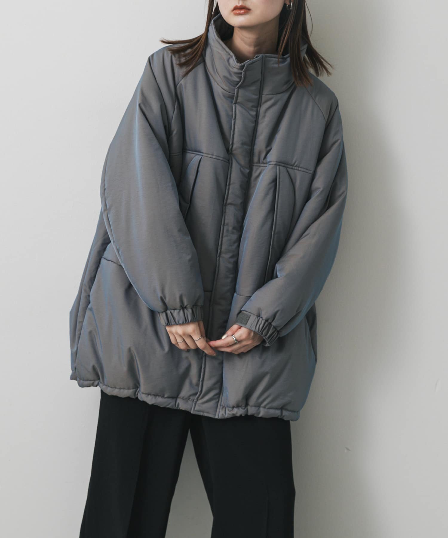【センスオブプレイス/SENSE OF PLACE by URBAN RESEARCH】の『UR TECH』モンスターコート インテリア・キッズ・メンズ・レディースファッション・服の通販 founy(ファニー) 　ファッション　Fashion　レディースファッション　Fashion for Women　アウター　Coat / Outerwear Collection　コート・ロングコート・ピーコート　Long Coats, Peacoats & More　春　Spring　ブルゾン　Blouson, Bomber Jacket　ルーズ　Loose, Oversized　A/W・秋冬　Autumn/Winter　冬　Winter / This Winter　2025年　2025　2025-2026秋冬・A/W　Autumn/Winter 2025–26 AW25–26　KHAKI|ID: prp329100004723459 ipo3291000000034315035