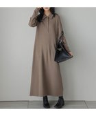 【ラジュール/Lajour】のポロ襟ロングワンピース 人気、トレンドファッション・服の通販 founy(ファニー) ファッション Fashion レディースファッション Fashion for Women ワンピース Dresses シンプル Simple, Minimal ストレート Straight, Straight Cut トレンド Trend, Trending Now フロント Front, Front Design ロング Long, Long-Length エレガント 上品 Elegant thumbnail モカ|ID: prp329100004723506 ipo3291000000034589450