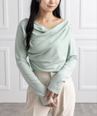 【クリア/clear】のドレープデザイン長袖カットソートップス 人気、トレンドファッション・服の通販 founy(ファニー) ファッション Fashion レディースファッション Fashion for Women トップス・カットソー Cut & Sew Tops カットソー・ベーシックTシャツ Cut-and-Sewn Tops / Stretch Tees & Basics シンプル Simple, Minimal スラックス Slacks, Dress Pants デニム Denim, Jeans Material トレンド Trend, Trending Now ドレープ Drape, Draping Fabric 長袖 Long Sleeve, Full Sleeve フィット Fit, Slim Fit ミニスカート Mini Skirt, Short Skirt エレガント 上品 Elegant thumbnail MNT|ID: prp329100004723526 ipo3291000000034237251