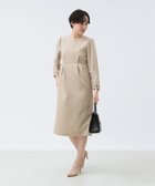 【ビーミングライフストアバイビームス/B:MING LIFE STORE by BEAMS】のウエストタック ワンピース(S~M) 25SS フォーマル セレモニー 卒入園 入学式 卒業式 ハレの日 ママスーツ 卒園式 入園式 ビームスセレモニー2025 セレモニーワンピース 七五三 お祝い BEIGE|ID: prp329100004723535 ipo3291000000034194438