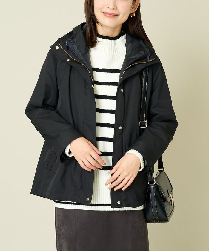 【アー ヴェー ヴェー/a.v.v】の【撥水】ライナー付きフーテッドブルゾン インテリア・キッズ・メンズ・レディースファッション・服の通販 founy(ファニー) https://founy.com/ ファッション Fashion レディースファッション Fashion for Women アウター Coat / Outerwear Collection ブルゾンジャケット・スポーティアウター Blouson Jackets ショート Short, Short Length 定番 Standard, Basic Item ブルゾン Blouson, Bomber Jacket ベーシック Basic, Essential ライナー Liner, Inner Layer A/W・秋冬 Autumn/Winter 再入荷 Restock / Back in Stock ビジネス 仕事 通勤 Business / Work / Commuting |ID: prp329100004723592 ipo3291000000034401298