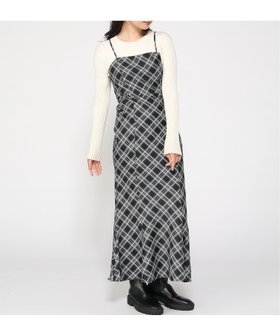 【イング/INGNI】のINGNI/BackレースUPチェック柄マーメイドキャミOP 人気、トレンドファッション・服の通販 founy(ファニー) ファッション Fashion レディースファッション Fashion for Women トップス・カットソー Cut & Sew Tops キャミソール&ノースリーブ Camisoles & Sleeveless Tops インナー Innerwear 秋 Autumn サイドジップ Side Zip, Side Zipper スマホ Smartphone, Mobile Device チェック Check, Plaid, Tartan フェミニン Feminine, Girly レース Lace, Lace Fabric ロング Long, Long-Length |ID:prp329100004723603