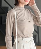 【アールピーエス/rps】の起毛リブWハイネックカットソー 人気、トレンドファッション・服の通販 founy(ファニー) ファッション Fashion レディースファッション Fashion for Women トップス・カットソー Cut & Sew Tops カットソー・ベーシックTシャツ Cut-and-Sewn Tops / Stretch Tees & Basics インナー Innerwear サロペット Overalls, Salopette シンプル Simple, Minimal ストレッチ Stretch, Stretchy Fabric フェミニン Feminine, Girly フリル Frill, Ruffle 再入荷 Restock / Back in Stock 防寒 Cold Protection, Winter-Ready thumbnail グレージュ|ID: prp329100004723627 ipo3291000000034559165