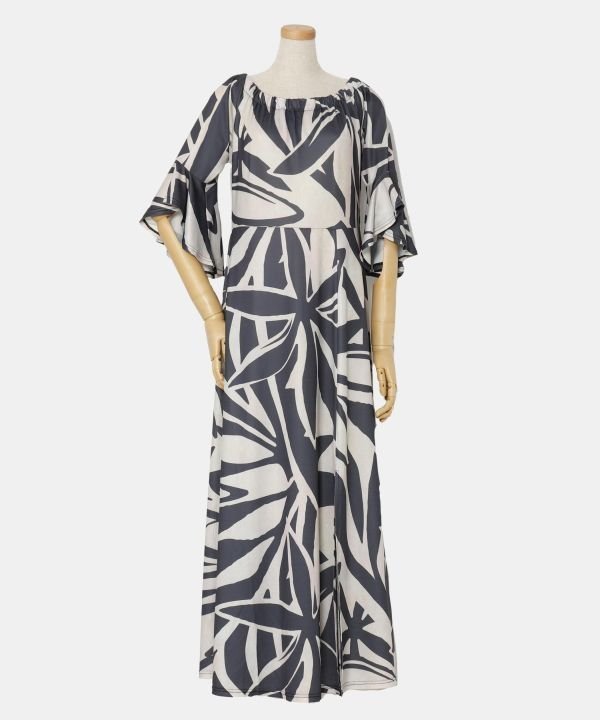 【アミナコレクション/Amina Collection】の【マウナロア】Ocean Blue Bird ティアレタパスリーブワンピース インテリア・キッズ・メンズ・レディースファッション・服の通販 founy(ファニー) ファッション Fashion レディースファッション Fashion for Women ワンピース Dresses おすすめ Recommended / Our Picks スリーブ Sleeve, Long Sleeve / Short Sleeve フレア Flare, Flared リゾート Resort, Vacation Style 旅行 Travel ブラック|ID: prp329100004723635 ipo3291000000034842939