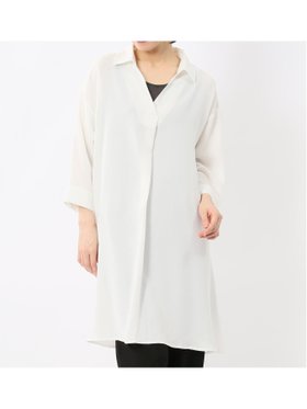 【タカキュー/TAKA-Q】の吸水速乾 7分袖 スキッパー シャツワンピース 人気、トレンドファッション・服の通販 founy(ファニー) ファッション Fashion レディースファッション Fashion for Women ワンピース Dresses シャツワンピース / 1枚で着映えコーデ Shirt Dresses 春 Spring 洗える Machine Washable 吸水 Absorbent, Quick-Dry スキッパー Skipper, Open Collar ストレッチ Stretch, Stretchy Fabric とろみ Fluid, Flowy Fabric フィット Fit, Slim Fit レギンス Leggings, Stretch Pants S/S・春夏 SS, Spring/Summer, Warm Season おすすめ Recommended / Our Picks 夏 Summer |ID:prp329100004723637