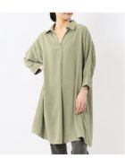【タカキュー/TAKA-Q】の吸水速乾 7分袖 スキッパー シャツワンピース 人気、トレンドファッション・服の通販 founy(ファニー) ファッション Fashion レディースファッション Fashion for Women ワンピース Dresses シャツワンピース / 1枚で着映えコーデ Shirt Dresses 春 Spring 洗える Machine Washable 吸水 Absorbent, Quick-Dry スキッパー Skipper, Open Collar ストレッチ Stretch, Stretchy Fabric とろみ Fluid, Flowy Fabric フィット Fit, Slim Fit レギンス Leggings, Stretch Pants S/S・春夏 SS, Spring/Summer, Warm Season おすすめ Recommended / Our Picks 夏 Summer thumbnail 62ライトグリーン|ID: prp329100004723637 ipo3291000000034138082