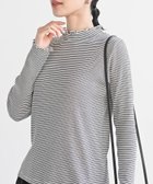 【アールピーエス/rps】の襟シャーリングメローカットソー 人気、トレンドファッション・服の通販 founy(ファニー) ファッション Fashion レディースファッション Fashion for Women トップス・カットソー Cut & Sew Tops カットソー・ベーシックTシャツ Cut-and-Sewn Tops / Stretch Tees & Basics インナー Innerwear シンプル Simple, Minimal フリル Frill, Ruffle プチプライス・低価格 Affordable / Budget Price 再入荷 Restock / Back in Stock thumbnail ボーダー|ID: prp329100004723638 ipo3291000000034774720