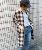 【エルビーシー/LBC】のコットンチェック3WAYワンピース ブラウン|ID: prp329100004723640 ipo3291000000034699073