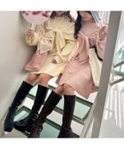 【マジェスティック レゴン/MAJESTIC LEGON】の◎ビジューリボンニットミニワンピース 人気、トレンドファッション・服の通販 founy(ファニー) ファッション Fashion レディースファッション Fashion for Women ワンピース Dresses おすすめ Recommended / Our Picks ダウン Down, Puffer ビジュー Bijou, Jewel-like Accent フィット Fit, Slim Fit フロント Front, Front Design ミュール Mule, Backless Shoes リボン Ribbon, Bow ロング Long, Long-Length 再入荷 Restock / Back in Stock thumbnail ピンク|ID: prp329100004723665 ipo3291000000034552087