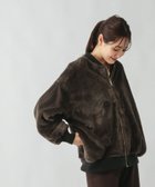 【グローバルワーク/GLOBAL WORK】のリバーシブルファーブルゾン/497161 人気、トレンドファッション・服の通販 founy(ファニー) ファッション Fashion レディースファッション Fashion for Women アウター Coat / Outerwear Collection ブルゾンジャケット・スポーティアウター Blouson Jackets おすすめ Recommended / Our Picks キャミワンピース Cami Dress, Slip Dress シンプル Simple, Minimal タフタ Taffeta, Structured Fabric フェイクファー Faux Fur, Imitation Fur ポケット Pocket, Pocket Detail リバーシブル Reversible, Two-Sided 軽量 Lightweight, Ultra Light 防寒 Cold Protection, Winter-Ready thumbnail ブラック×チャコール09|ID: prp329100004723672 ipo3291000000034138216