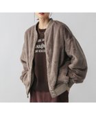 【グローバルワーク/GLOBAL WORK】のリバーシブルファーブルゾン/497161 人気、トレンドファッション・服の通販 founy(ファニー) ファッション Fashion レディースファッション Fashion for Women アウター Coat / Outerwear Collection ブルゾンジャケット・スポーティアウター Blouson Jackets おすすめ Recommended / Our Picks キャミワンピース Cami Dress, Slip Dress シンプル Simple, Minimal タフタ Taffeta, Structured Fabric フェイクファー Faux Fur, Imitation Fur ポケット Pocket, Pocket Detail リバーシブル Reversible, Two-Sided 軽量 Lightweight, Ultra Light 防寒 Cold Protection, Winter-Ready thumbnail モカ×モカ56|ID: prp329100004723672 ipo3291000000034138218