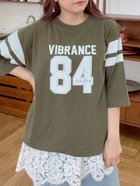 【サマンサモスモス/Samansa Mos2】の接触冷感 ナンバリングプリントTシャツ グリーン|ID: prp329100004723677 ipo3291000000034238524