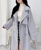 【イング/INGNI】の【WEB限定】2WAYカラーロングコート グレー|ID:prp329100004723696