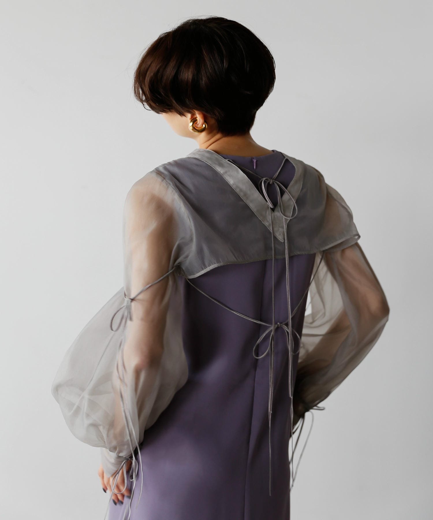 【カトリン トウキョウ/Katrin TOKYO】のmany ribbon organdy dress set 人気、トレンドファッション・服の通販 founy(ファニー) 　ファッション　Fashion　レディースファッション　Fashion for Women　ワンピース　Dresses　フォーマル・パーティードレス・結婚式用ドレス　Elegant & Casual Dresses　オケージョン　Occasion Wear　スリット　Slit, Slit Detail　パープル　Purple, Violet　ベーシック　Basic, Essential　ポケット　Pocket, Pocket Detail　リボン　Ribbon, Bow　おすすめ　Recommended / Our Picks　 other-1|ID: prp329100004723700 ipo3291000000034138328