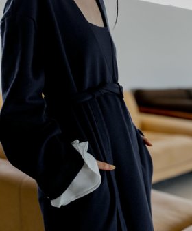 【カトリン トウキョウ/Katrin TOKYO】のbelt sweat onepiece 人気、トレンドファッション・服の通販 founy(ファニー) ファッション Fashion レディースファッション Fashion for Women トップス・カットソー Cut & Sew Tops レディースパーカー・カジュアルフーディー Casual Hoodies & Sweatshirts スウェット・クルーネックトップス Sweatshirts & Crewnecks / Relaxed Fit Sweat Tops シンプル Simple, Minimal スウェット / スエット Sweatshirt, Sweatwear スラックス Slacks, Dress Pants スリット Slit, Slit Detail デコルテ Décolleté, Neckline ベーシック Basic, Essential ロング Long, Long-Length 冬 Winter / This Winter おすすめ Recommended / Our Picks |ID:prp329100004723703
