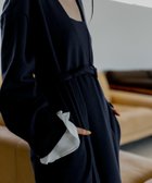 【カトリン トウキョウ/Katrin TOKYO】のbelt sweat onepiece 人気、トレンドファッション・服の通販 founy(ファニー) ファッション Fashion レディースファッション Fashion for Women トップス・カットソー Cut & Sew Tops レディースパーカー・カジュアルフーディー Casual Hoodies & Sweatshirts スウェット・クルーネックトップス Sweatshirts & Crewnecks / Relaxed Fit Sweat Tops シンプル Simple, Minimal スウェット / スエット Sweatshirt, Sweatwear スラックス Slacks, Dress Pants スリット Slit, Slit Detail デコルテ Décolleté, Neckline ベーシック Basic, Essential ロング Long, Long-Length 冬 Winter / This Winter おすすめ Recommended / Our Picks thumbnail navy|ID: prp329100004723703 ipo3291000000034138339