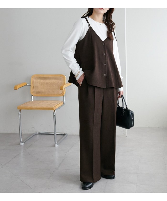 【ディスコート/Discoat】の【WEB限定】マルチウェイセットアップ インテリア・キッズ・メンズ・レディースファッション・服の通販 founy(ファニー) https://founy.com/ ファッション Fashion レディースファッション Fashion for Women セットアップ Matching Sets インナー Innerwear キャミソール Camisole, Spaghetti Strap Top センター Center, Center Line トレンド Trend, Trending Now ビスチェ Bustier, Corset Top フィット Fit, Slim Fit フロント Front, Front Design リボン Ribbon, Bow |ID: prp329100004723716 ipo3291000000034520101