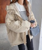 【アンドミー/andme】のモンスターパーカー オーバーサイズ ブルゾン ベージュ|ID: prp329100004723754 ipo3291000000034235058