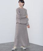 【ビームス ウイメン/BEAMS】の配色 ハンドステッチ セットアップ(手洗い可能・セットアイテム) GREIGE|ID: prp329100004723784 ipo3291000000034138697