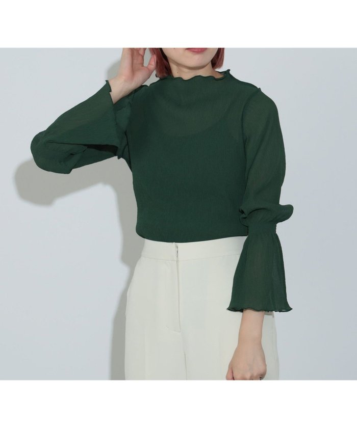 【ビームス ウイメン/BEAMS】のワッシャーメロー プルオーバー インテリア・キッズ・メンズ・レディースファッション・服の通販 founy(ファニー) https://founy.com/ ファッション Fashion レディースファッション Fashion for Women トップス・カットソー Cut & Sew Tops カジュアルプルオーバー・ニットトップス Pullovers & Knit Tops / Casual Pullovers インナー Innerwear キャミソール Camisole, Spaghetti Strap Top キャミワンピース Cami Dress, Slip Dress シアー Sheer, See-Through 定番 Standard, Basic Item |ID: prp329100004723801 ipo3291000000034287530