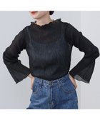 【ビームス ウイメン/BEAMS】のワッシャーメロー プルオーバー BLACK|ID: prp329100004723801 ipo3291000000034287536