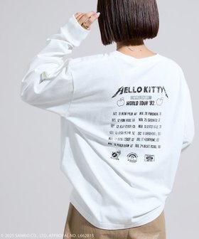 【フリークスストア/FREAK'S STORE】 ロック HELLO KITTY ツアーロンT人気、トレンドファッション・服の通販 founy(ファニー) ファッション Fashion レディースファッション Fashion for Women トップス・カットソー Cut & Sew Tops ロングTシャツ・Tシャツ Longline T-Shirts & Tees 冬 Winter / This Winter インナー Innerwear カーディガン Cardigan, Knitwear ジャケット Jacket, Outerwear スペシャル Special, Limited Edition ビッグ Big, Oversized フロント Front, Front Design プリント Print, Printed Pattern モチーフ Motif, Design Theme A/W・秋冬 Autumn/Winter |ID:prp329100004723842