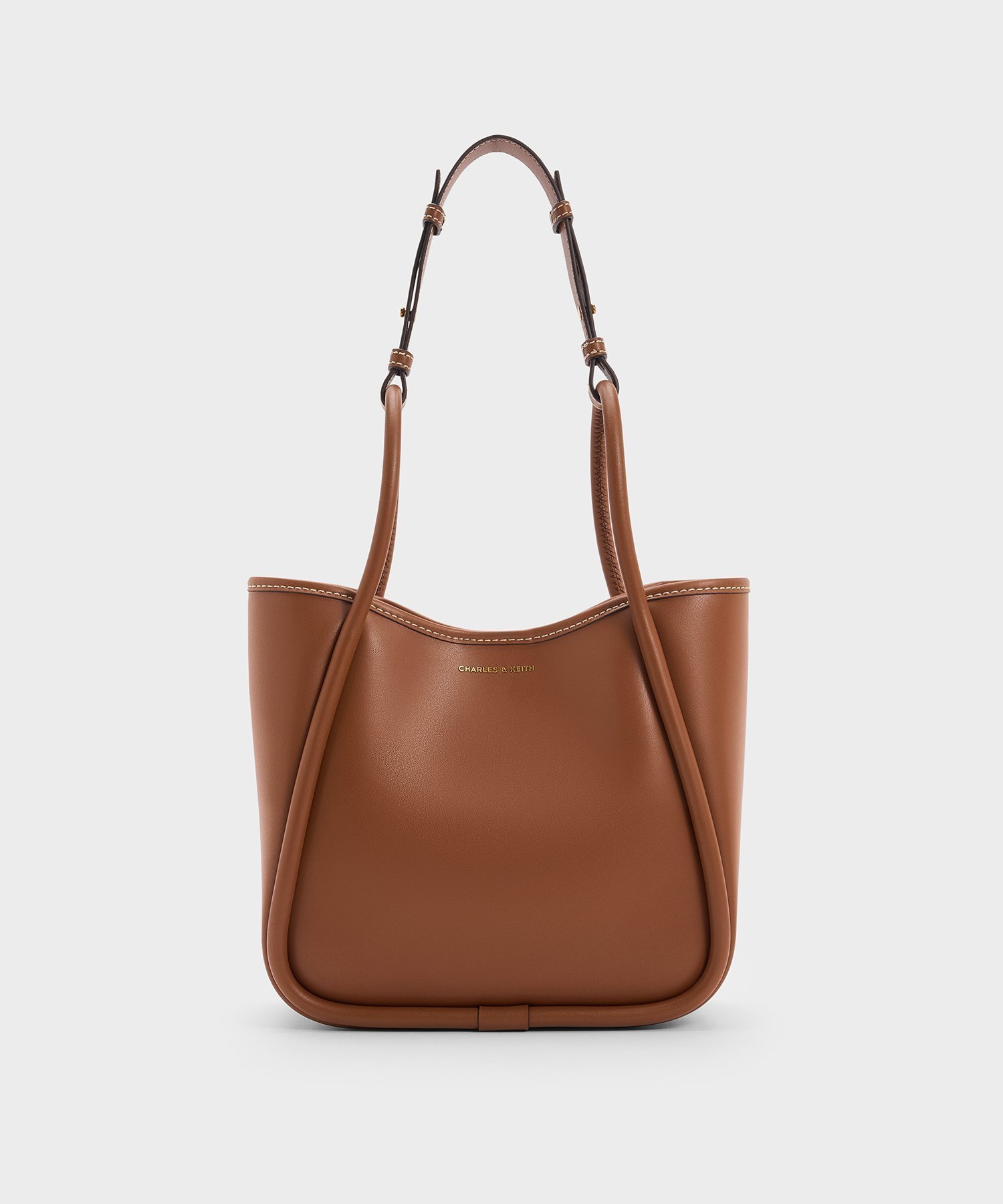 【チャールズ アンド キース/CHARLES & KEITH】のLyla ミニライラ チューブラートートバッグ インテリア・キッズ・メンズ・レディースファッション・服の通販 founy(ファニー) 　ファッション　Fashion　レディースファッション　Fashion for Women　バッグ　Bags　Chocolate|ID: prp329100004723852 ipo3291000000034138976