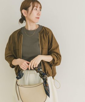 【アイテムズアーバンリサーチ/ITEMS URBAN RESEARCH】のシアーZIPブルゾン 人気、トレンドファッション・服の通販 founy(ファニー) ファッション Fashion レディースファッション Fashion for Women アウター Coat / Outerwear Collection ブルゾンジャケット・スポーティアウター Blouson Jackets 2025年 2025 2025-2026秋冬・A/W Autumn/Winter 2025–26 AW25–26 冬 Winter / This Winter シアー Sheer, See-Through ジップ Zip, Zipper ドローコード Drawcord, Drawstring Cord バランス Balance, Style Balance ブルゾン Blouson, Bomber Jacket ボトム Bottoms, Lower Wear 夏 Summer 秋 Autumn A/W・秋冬 Autumn/Winter |ID:prp329100004723870