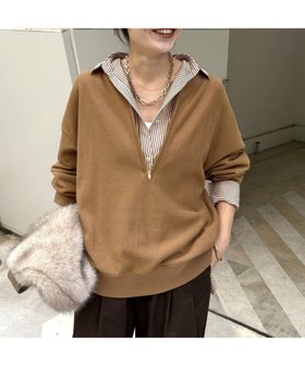 【ドゥドゥ/DouDou】の【新色追加】【インフルエンサー OKOCHI企画】ハーフジップスウェット 人気、トレンドファッション・服の通販 founy(ファニー) ファッション Fashion レディースファッション Fashion for Women トップス・カットソー Cut & Sew Tops レディースパーカー・カジュアルフーディー Casual Hoodies & Sweatshirts スウェット・クルーネックトップス Sweatshirts & Crewnecks / Relaxed Fit Sweat Tops インナー Innerwear スウェット / スエット Sweatshirt, Sweatwear スマート Smart, Elegant 雑誌 Magazine, Fashion Magazine ロング Long, Long-Length A/W・秋冬 Autumn/Winter 冬 Winter / This Winter 再入荷 Restock / Back in Stock おすすめ Recommended / Our Picks 2025年 2025 2025-2026秋冬・A/W Autumn/Winter 2025–26 AW25–26 |ID:prp329100004723882