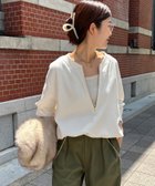 【ドゥドゥ/DouDou】の【新色追加】【インフルエンサー OKOCHI企画】ハーフジップスウェット 人気、トレンドファッション・服の通販 founy(ファニー) ファッション Fashion レディースファッション Fashion for Women トップス・カットソー Cut & Sew Tops レディースパーカー・カジュアルフーディー Casual Hoodies & Sweatshirts スウェット・クルーネックトップス Sweatshirts & Crewnecks / Relaxed Fit Sweat Tops インナー Innerwear スウェット / スエット Sweatshirt, Sweatwear スマート Smart, Elegant 雑誌 Magazine, Fashion Magazine ロング Long, Long-Length A/W・秋冬 Autumn/Winter 冬 Winter / This Winter 再入荷 Restock / Back in Stock おすすめ Recommended / Our Picks 2025年 2025 2025-2026秋冬・A/W Autumn/Winter 2025–26 AW25–26 thumbnail オフホワイト|ID: prp329100004723882 ipo3291000000034808746