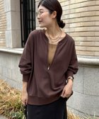 【ドゥドゥ/DouDou】の【新色追加】【インフルエンサー OKOCHI企画】ハーフジップスウェット 人気、トレンドファッション・服の通販 founy(ファニー) ファッション Fashion レディースファッション Fashion for Women トップス・カットソー Cut & Sew Tops レディースパーカー・カジュアルフーディー Casual Hoodies & Sweatshirts スウェット・クルーネックトップス Sweatshirts & Crewnecks / Relaxed Fit Sweat Tops インナー Innerwear スウェット / スエット Sweatshirt, Sweatwear スマート Smart, Elegant 雑誌 Magazine, Fashion Magazine ロング Long, Long-Length A/W・秋冬 Autumn/Winter 冬 Winter / This Winter 再入荷 Restock / Back in Stock おすすめ Recommended / Our Picks 2025年 2025 2025-2026秋冬・A/W Autumn/Winter 2025–26 AW25–26 thumbnail ブラウン|ID: prp329100004723882 ipo3291000000034808753