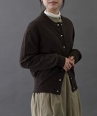 【アーバンリサーチ ドアーズ/URBAN RESEARCH DOORS】のFORK SPOON ミラージュクルーネックニットカーディガン 人気、トレンドファッション・服の通販 founy(ファニー) ファッション Fashion レディースファッション Fashion for Women トップス・カットソー Cut & Sew Tops ニット Knit Tops & Sweaters カーディガン・羽織り Layered Style Cardigans 2025年 2025 2025-2026秋冬・A/W Autumn/Winter 2025–26 AW25–26 冬 Winter / This Winter カーディガン Cardigan, Knitwear コンパクト Compact, Small Size ベーシック Basic, Essential 吸水 Absorbent, Quick-Dry 定番 Standard, Basic Item A/W・秋冬 Autumn/Winter thumbnail BROWN|ID: prp329100004723910 ipo3291000000034139200