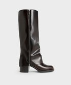 【チャールズ アンド キース/CHARLES & KEITH】のLouise ルーイ サイドジップロングブーツ DarkBrown|ID: prp329100004723935 ipo3291000000034139309