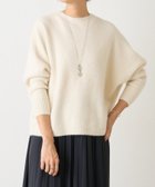 【ビアズリー/BEARDSLEY】のFOXウール後ろボタンニット ホワイト|ID: prp329100004723939 ipo3291000000034553387