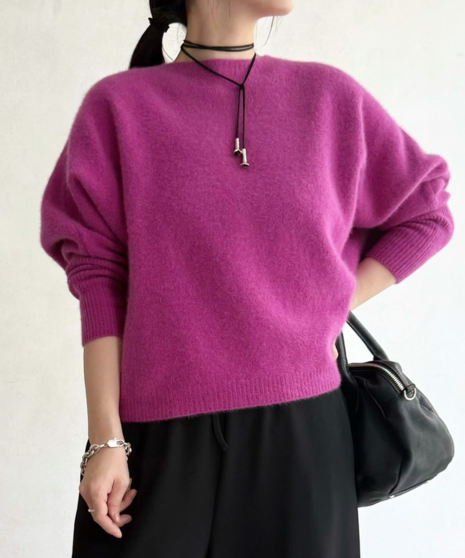 【ビアズリー/BEARDSLEY】のFOXウール後ろボタンニット インテリア・キッズ・メンズ・レディースファッション・服の通販 founy(ファニー) 　ファッション　Fashion　レディースファッション　Fashion for Women　トップス・カットソー　Cut & Sew Tops　ニット　Knit Tops & Sweaters　インナー　Innerwear　カーディガン　Cardigan, Knitwear　人気　Popular, Best Seller　冬　Winter / This Winter　再入荷　Restock / Back in Stock　おすすめ　Recommended / Our Picks　エレガント 上品　Elegant　ピンクその他1|ID: prp329100004723939 ipo3291000000034732919