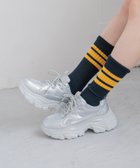 【ローリーズファーム/LOWRYS FARM】のボリュームスニーカー シルバー12|ID: prp329100004723963 ipo3291000000034653919