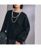 【ミスティ ウーマン/mysty woman】の【WEB限定】アイスクリームクルーニット 人気、トレンドファッション・服の通販 founy(ファニー) ファッション Fashion レディースファッション Fashion for Women トップス・カットソー Cut & Sew Tops ニット Knit Tops & Sweaters おすすめ Recommended / Our Picks ベーシック Basic, Essential thumbnail セサミ09|ID: prp329100004724012 ipo3291000000034633179