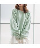 【ミスティ ウーマン/mysty woman】の【WEB限定】アイスクリームクルーニット 人気、トレンドファッション・服の通販 founy(ファニー) ファッション Fashion レディースファッション Fashion for Women トップス・カットソー Cut & Sew Tops ニット Knit Tops & Sweaters おすすめ Recommended / Our Picks ベーシック Basic, Essential thumbnail メロン72|ID: prp329100004724012 ipo3291000000034633188