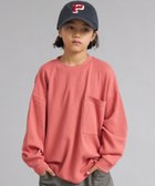 【ペアマノン/pairmanon / KIDS】のワッフル アソートデザイン 刺繍 プリント ポケット ロンT【PAIRMANON STREET】 人気、トレンドファッション・服の通販 founy(ファニー) ファッション Fashion キッズファッション Fashion for Kids カーゴパンツ Cargo Pants, Utility Pants シンプル Simple, Minimal トレンド Trend, Trending Now プリント Print, Printed Pattern ポケット Pocket, Pocket Detail ワイド Wide, Wide Fit ワッフル Waffle, Waffle Knit ワンポイント One Point, Statement Accent thumbnail ピンク20|ID: prp329100004724073 ipo3291000000034139860